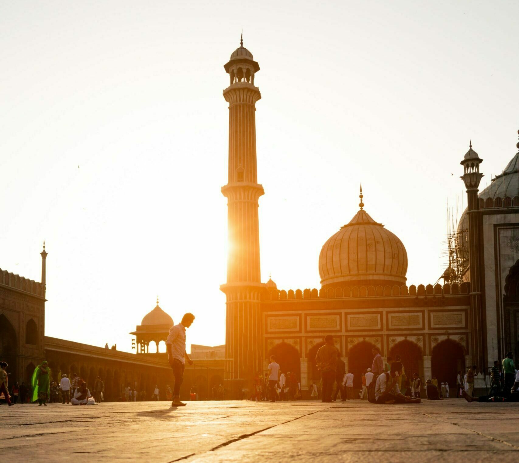 mosque-in-sunset